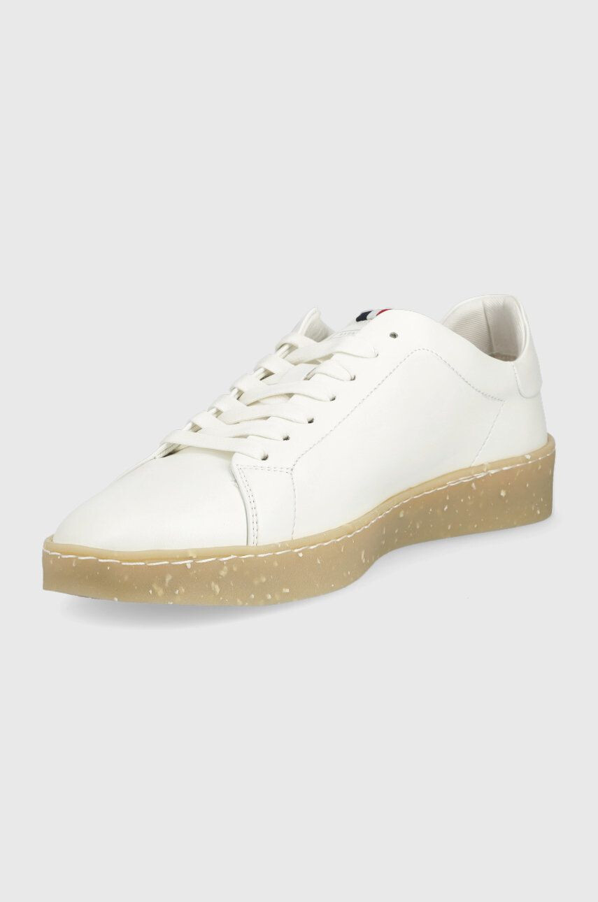 Tommy Hilfiger Sneakers boty Modern Cup Premium Appleskin bílá barva - Pepit.cz