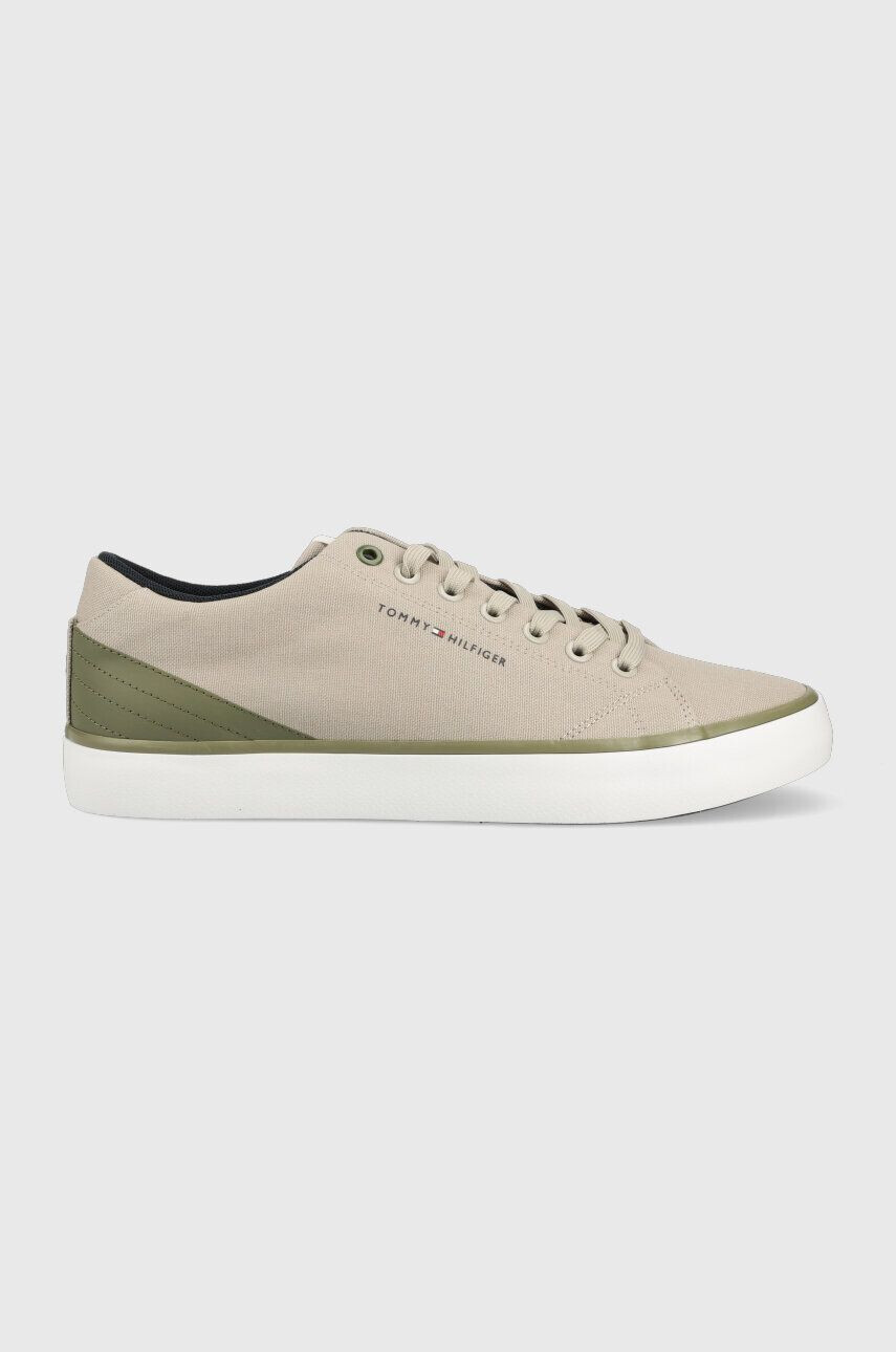 Tommy Hilfiger Sneakers boty TH HI VULC CORE LOW CANVAS - Pepit.cz