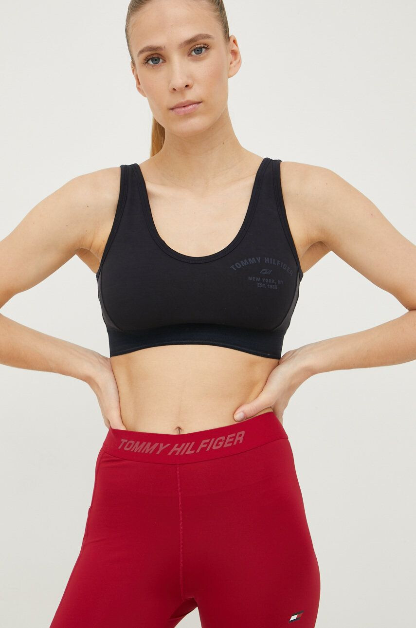 Tommy Hilfiger Sportovní podprsenka tmavomodrá barva - Pepit.cz