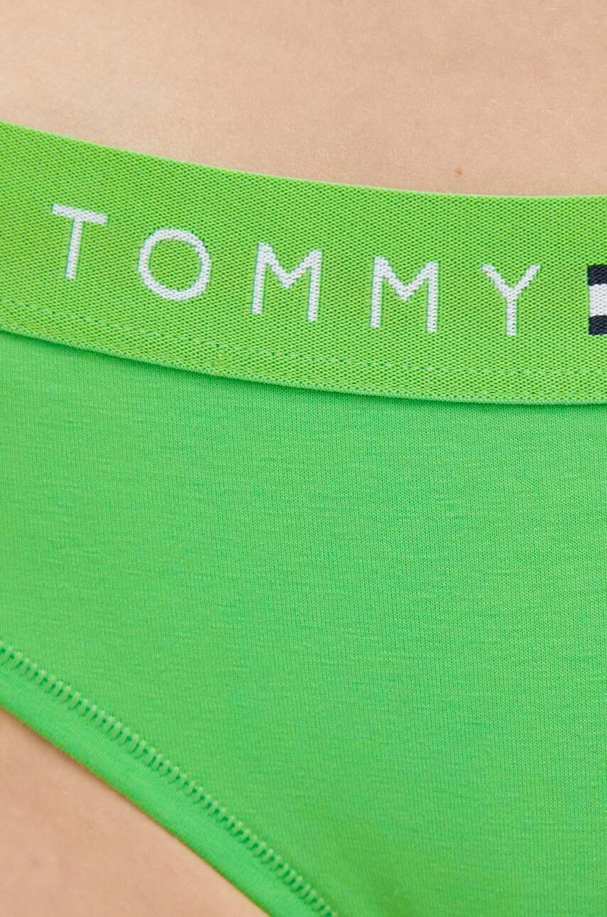 Tommy Hilfiger Tanga zelená barva - Pepit.cz