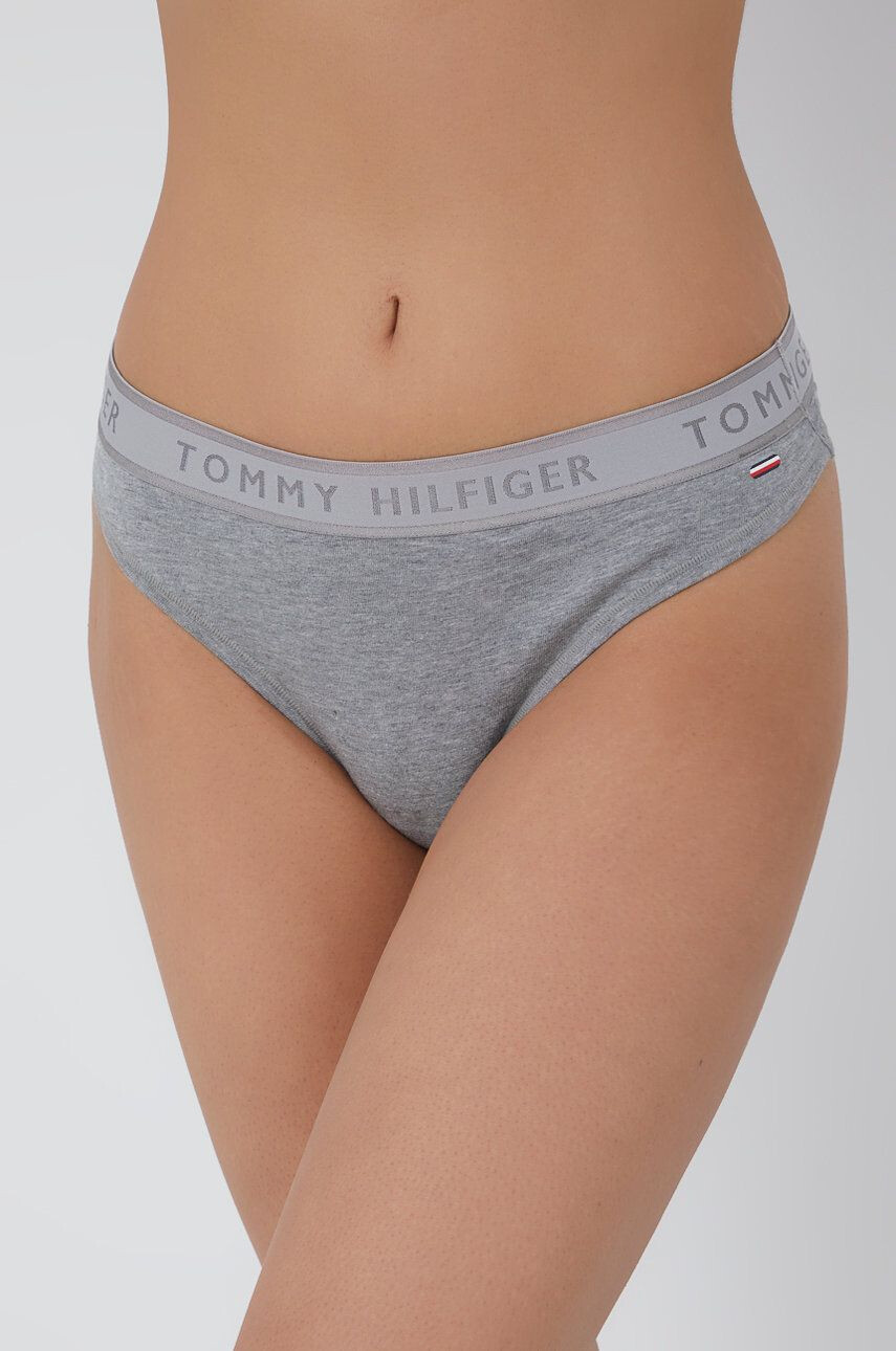 Tommy Hilfiger Tanga červená barva - Pepit.cz