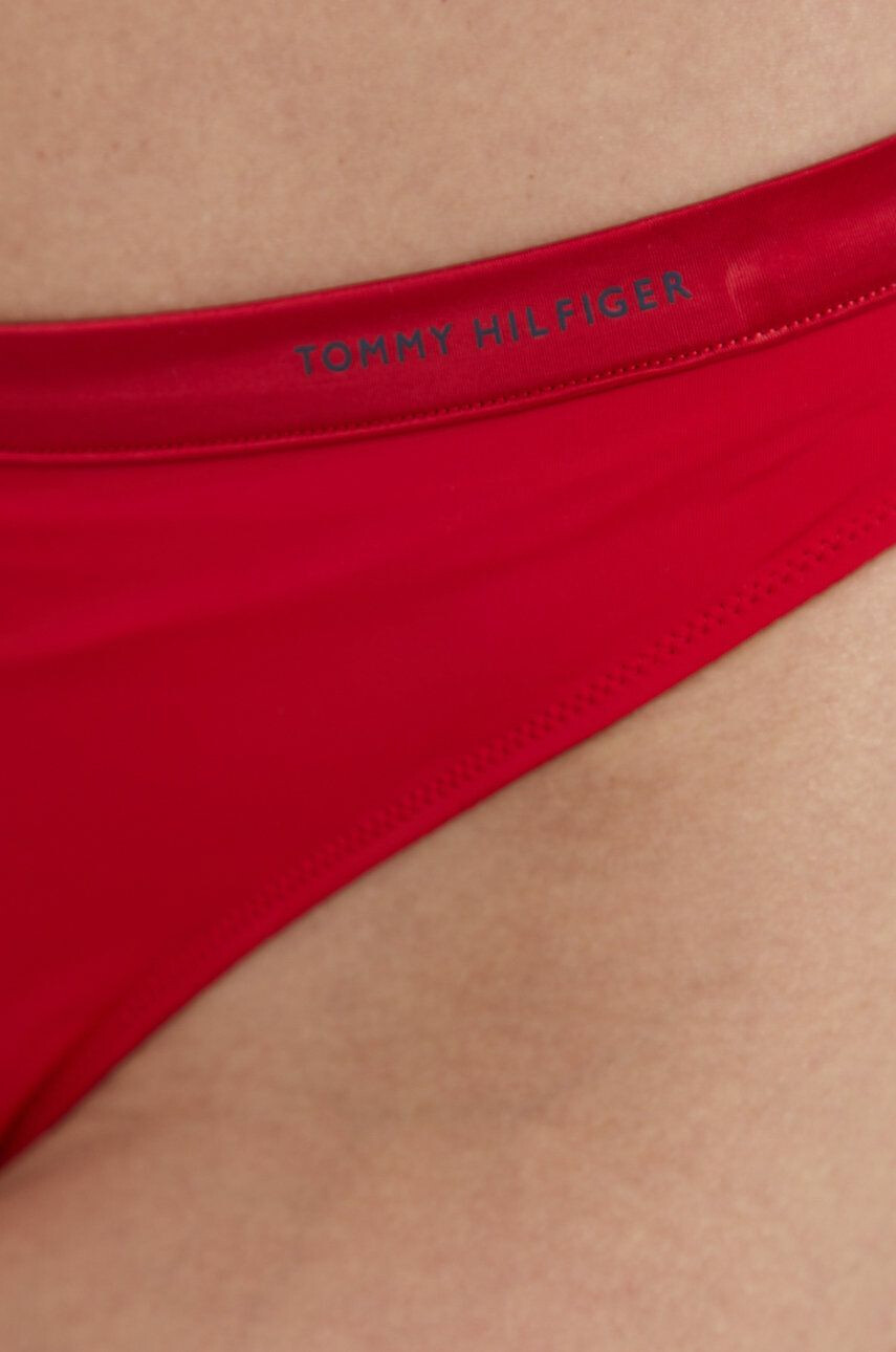 Tommy Hilfiger Tanga červená barva - Pepit.cz