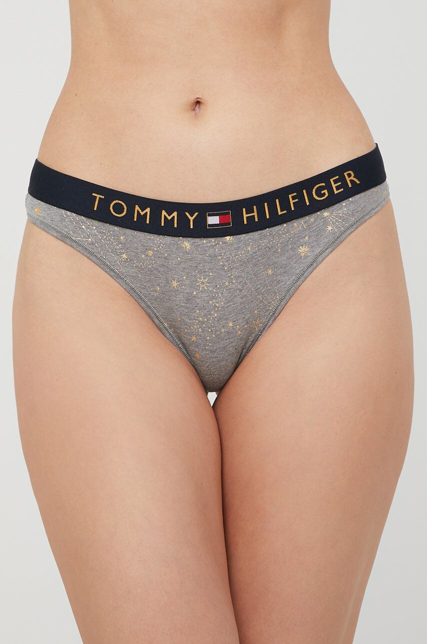 Tommy Hilfiger Tanga červená barva - Pepit.cz