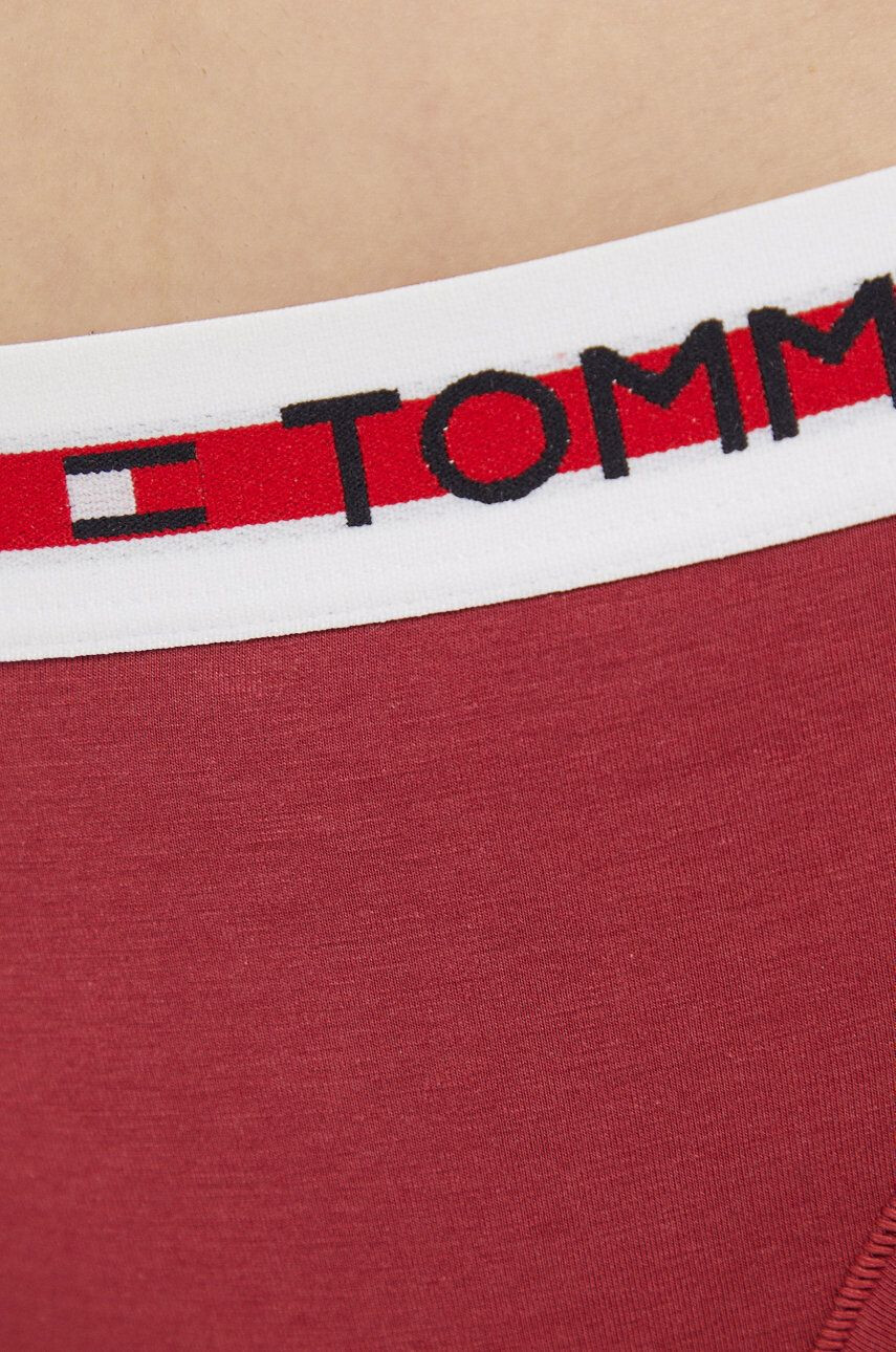 Tommy Hilfiger Tanga červená barva - Pepit.cz