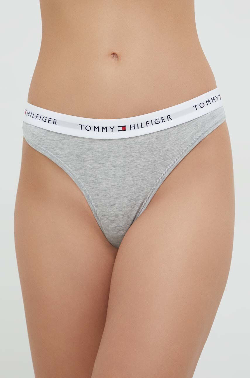 Tommy Hilfiger Tanga černá barva - Pepit.cz