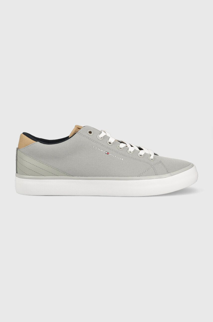 Tommy Hilfiger Tenisky TH HI VULC CORE LOW pánské tmavomodrá barva FM0FM04685 - Pepit.cz