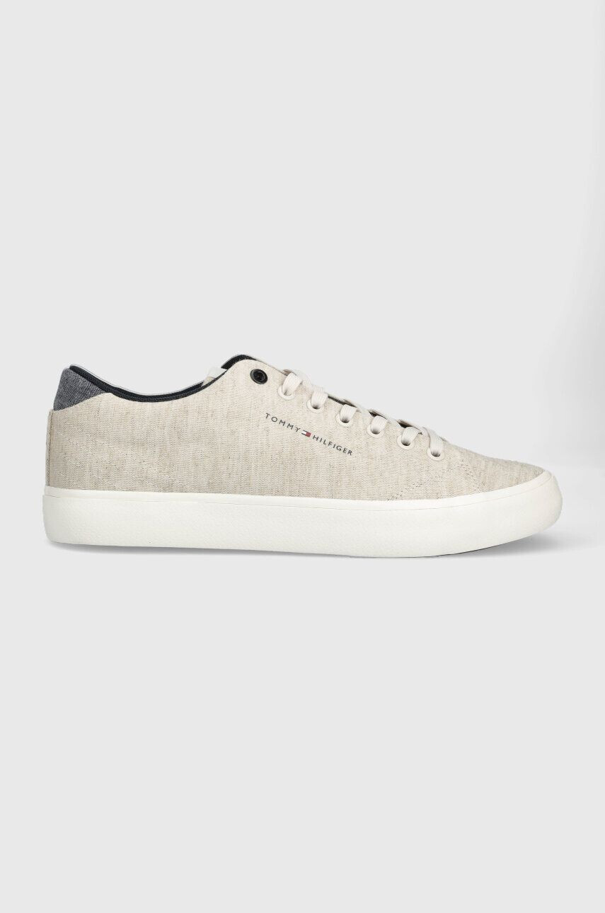 Tommy Hilfiger Tenisky TH HI VULC CORE LOW CHAMBRAY bílá barva FM0FM04738 - Pepit.cz