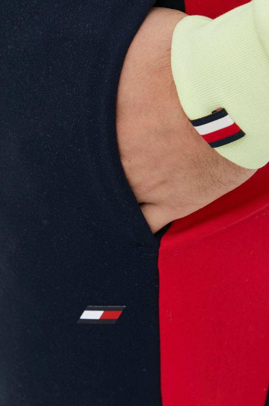 Tommy Hilfiger Tepláky pánské tmavomodrá barva vzorované - Pepit.cz