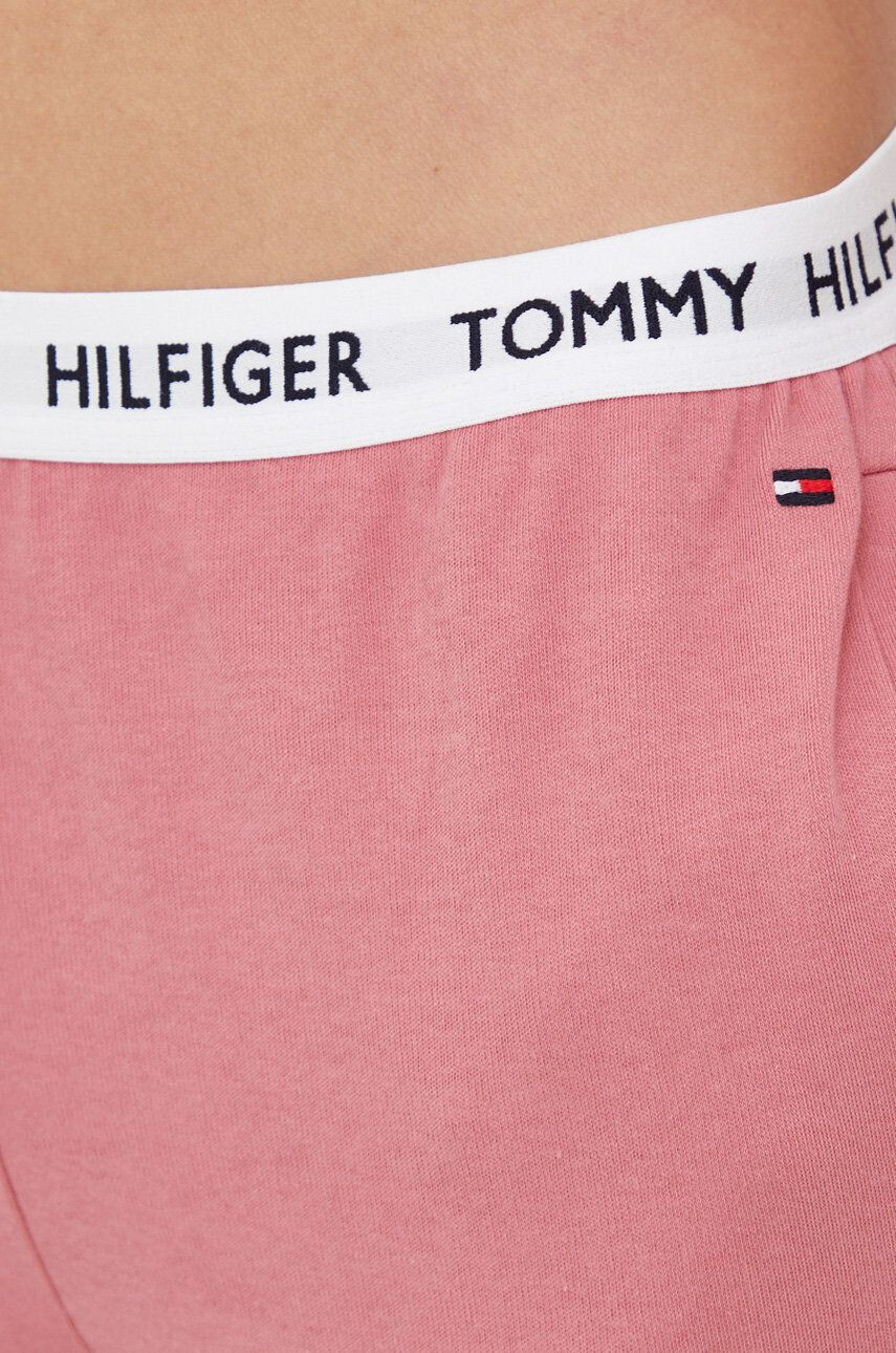 Tommy Hilfiger Tepláky tmavomodrá barva melanžové - Pepit.cz