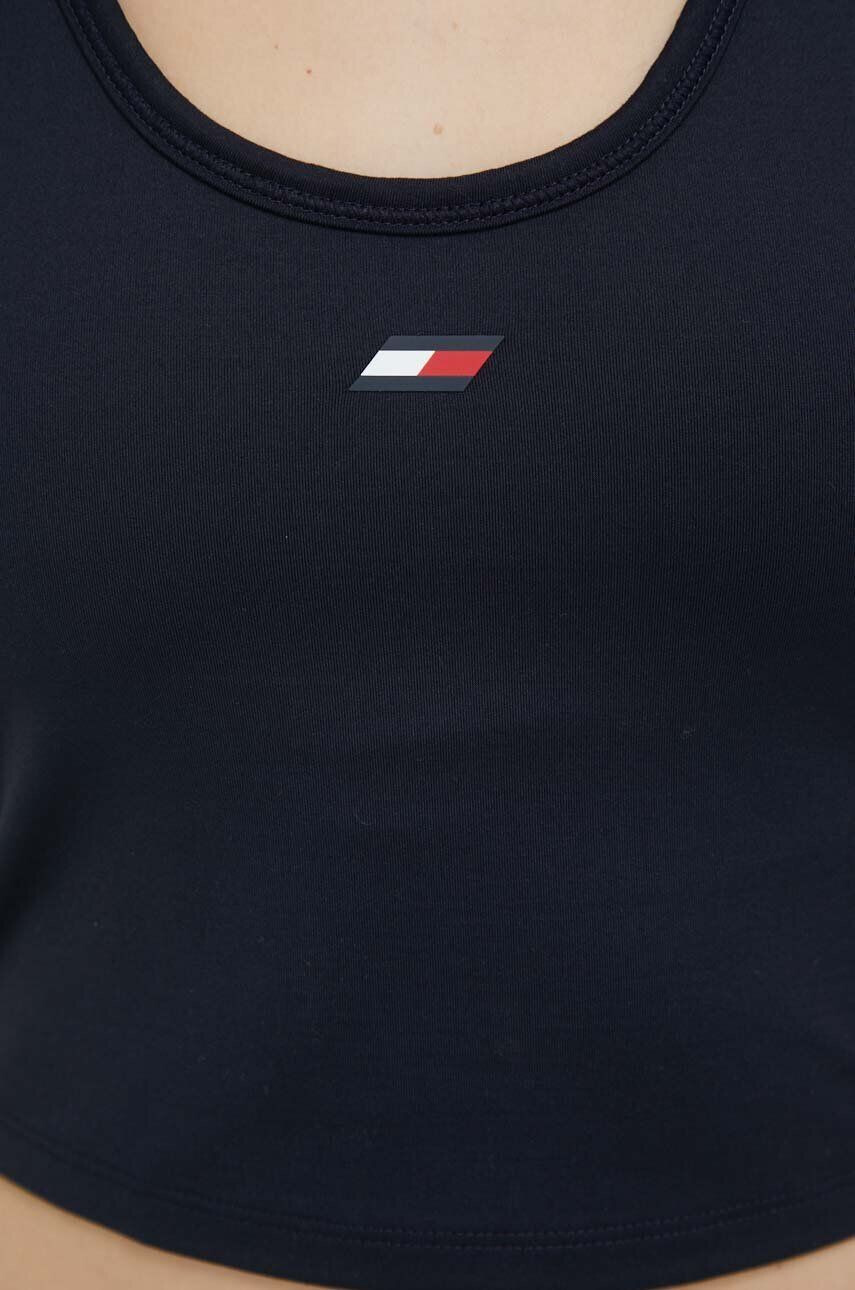 Tommy Hilfiger Top dámský tmavomodrá barva - Pepit.cz