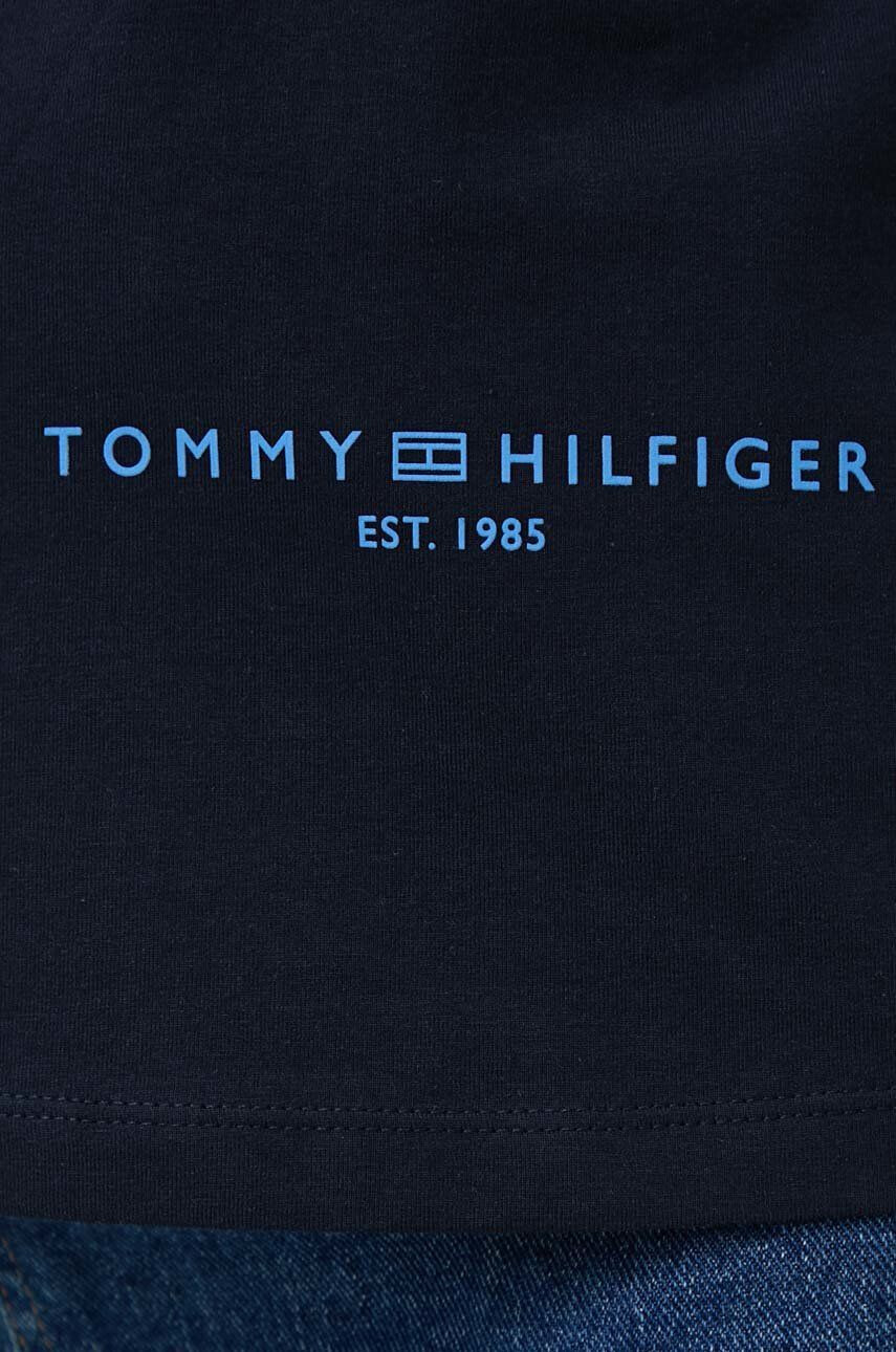 Tommy Hilfiger Tričko tmavomodrá barva - Pepit.cz