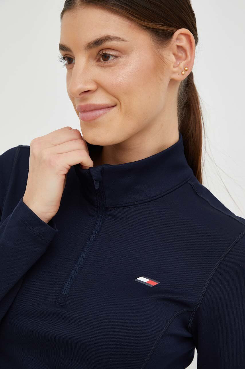 Tommy Hilfiger Tričko s dlouhým rukávem bílá barva - Pepit.cz