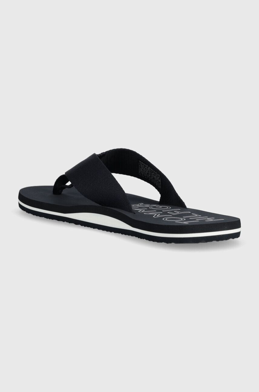 Tommy Hilfiger Žabky TONAL HILFIGER BEACH SANDAL pánské tmavomodrá barva FM0FM04472 - Pepit.cz