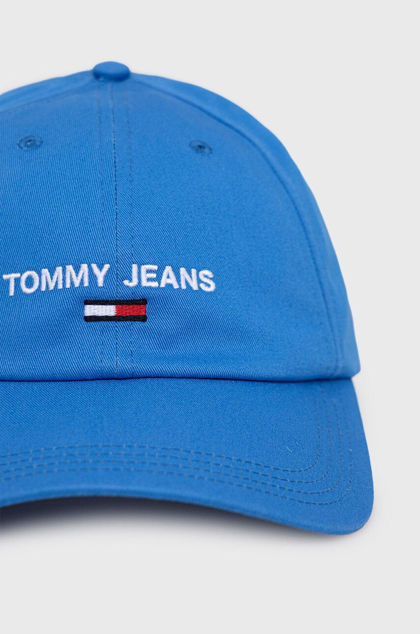 Tommy Jeans Bavlněná čepice s aplikací - Pepit.cz