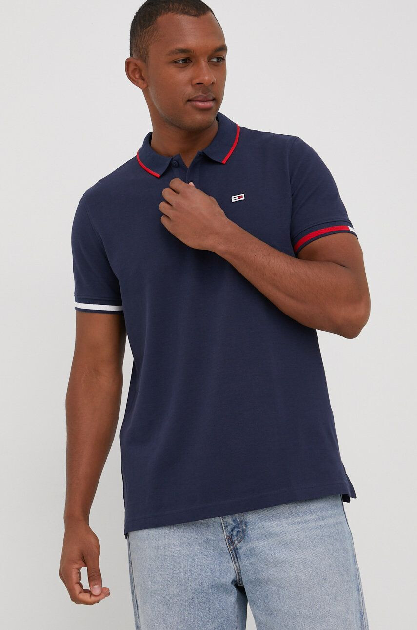 Tommy Jeans Bavlněné polo tričko - Pepit.cz