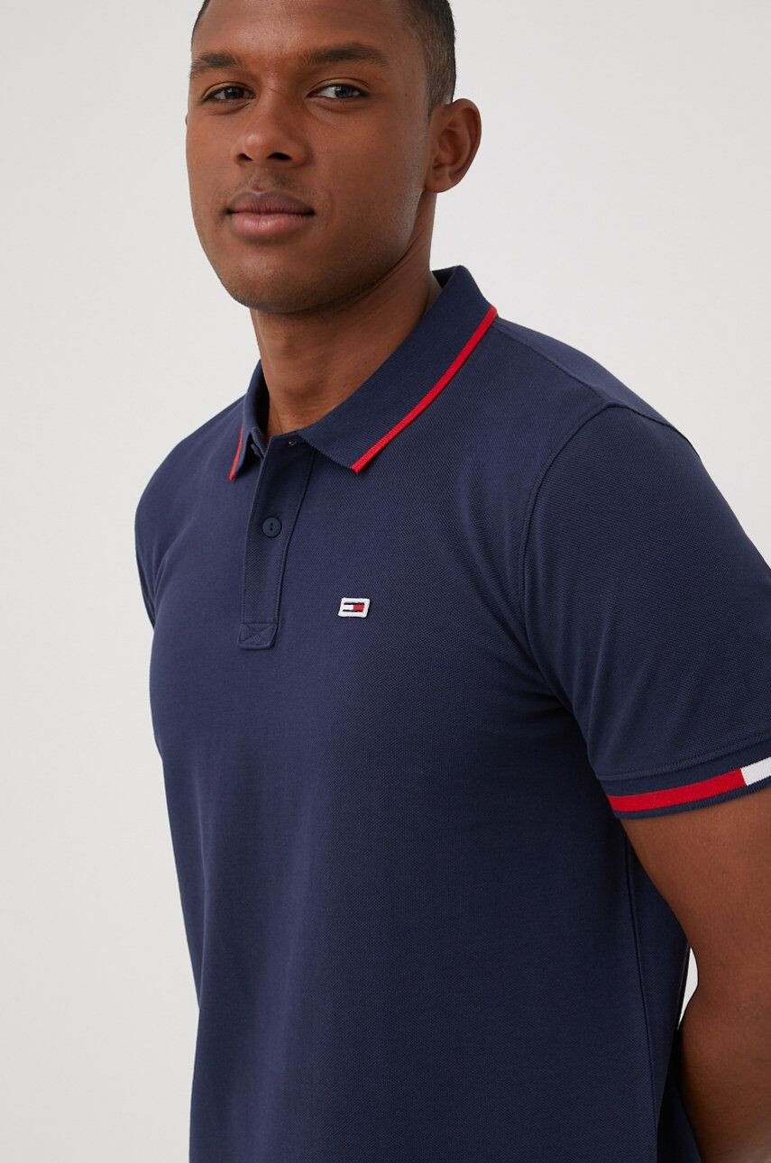 Tommy Jeans Bavlněné polo tričko - Pepit.cz