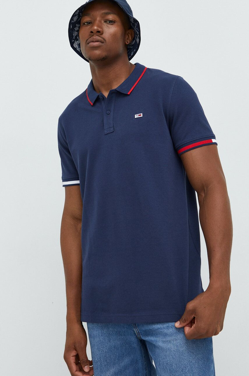 Tommy Jeans Bavlněné polo tričko - Pepit.cz