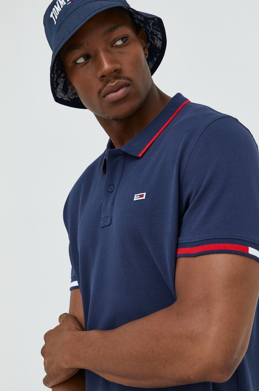 Tommy Jeans Bavlněné polo tričko - Pepit.cz