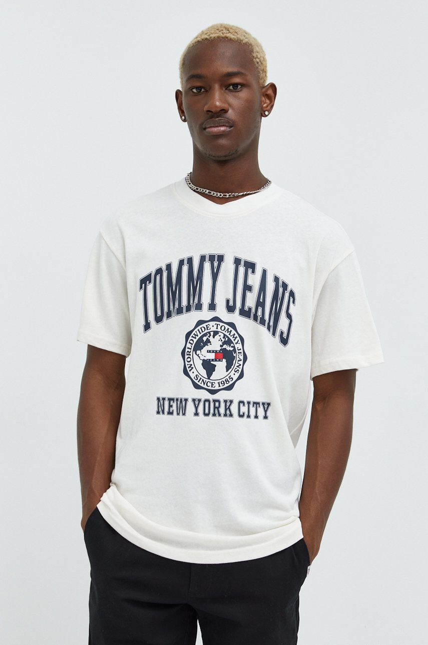 Tommy Jeans Bavlněné tričko - Pepit.cz