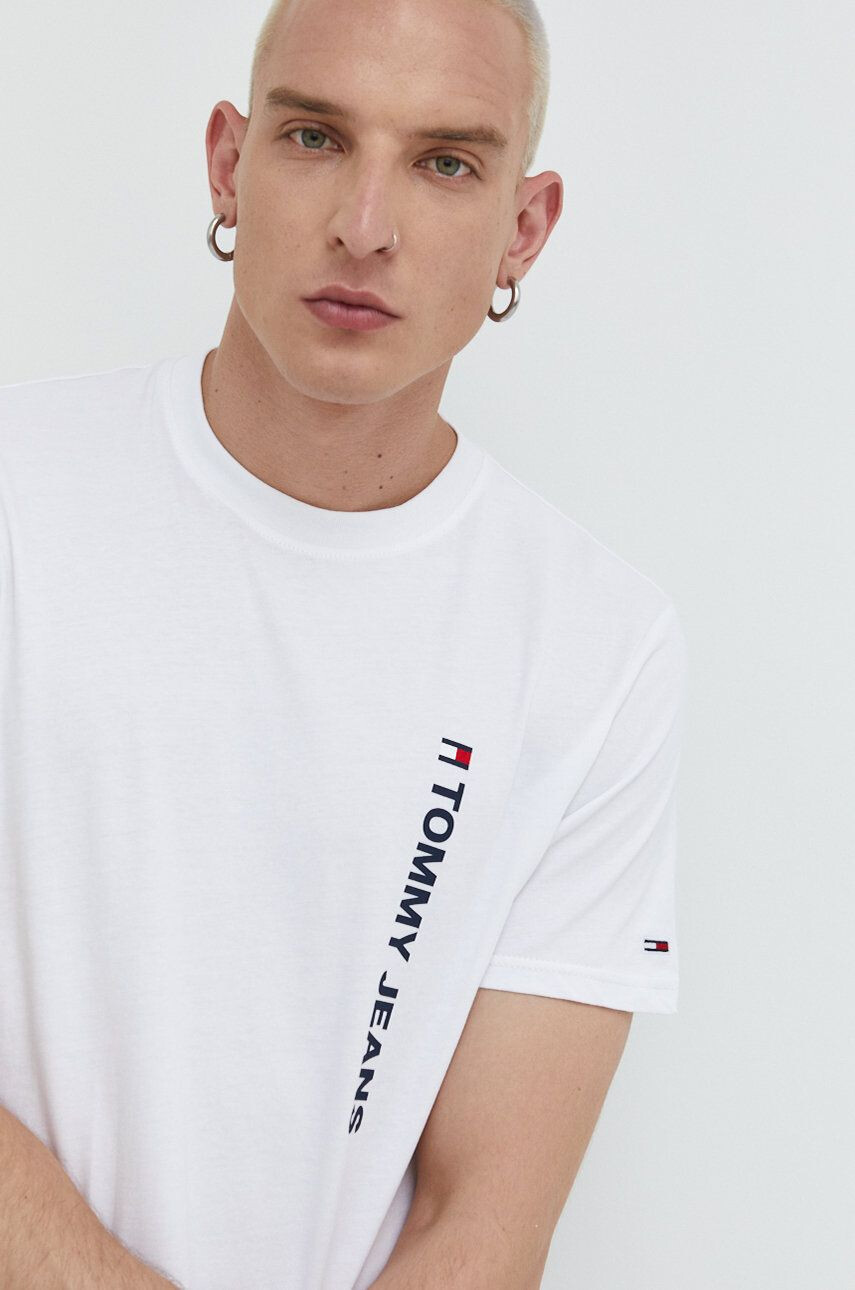 Tommy Jeans Bavlněné tričko - Pepit.cz