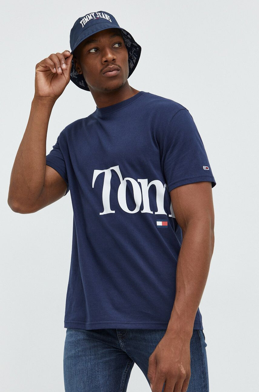 Tommy Jeans Bavlněné tričko - Pepit.cz