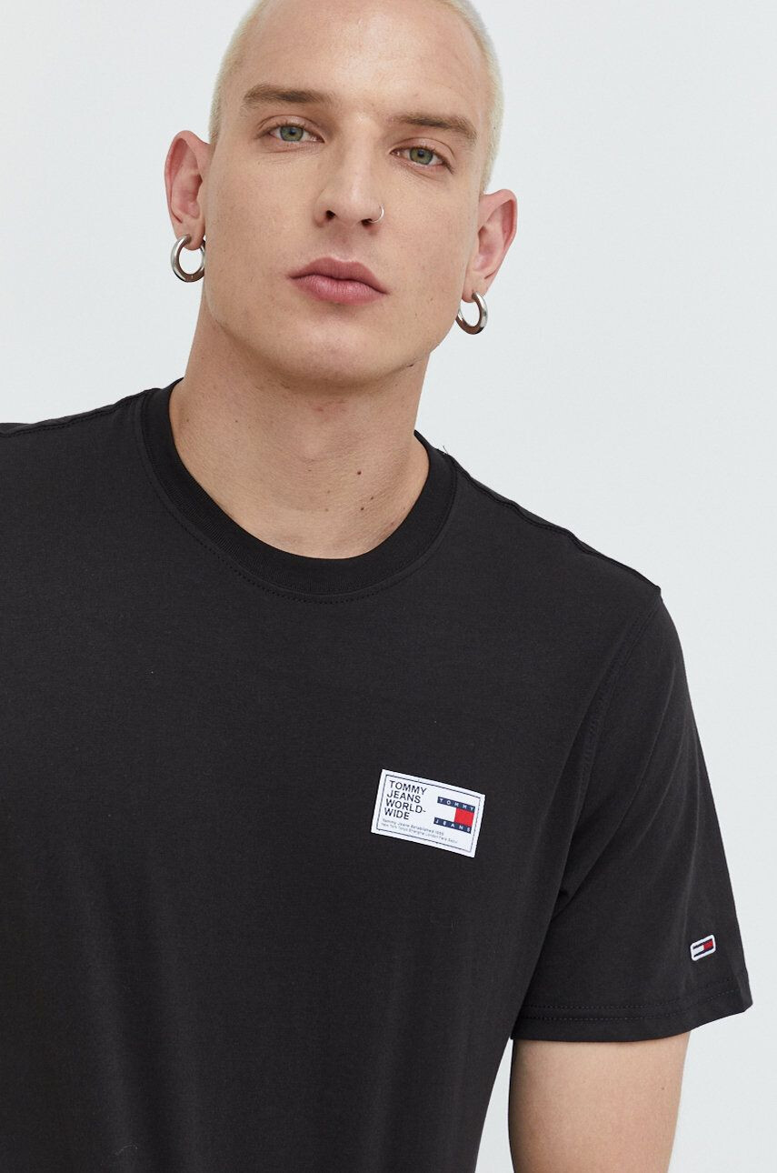 Tommy Jeans Bavlněné tričko - Pepit.cz