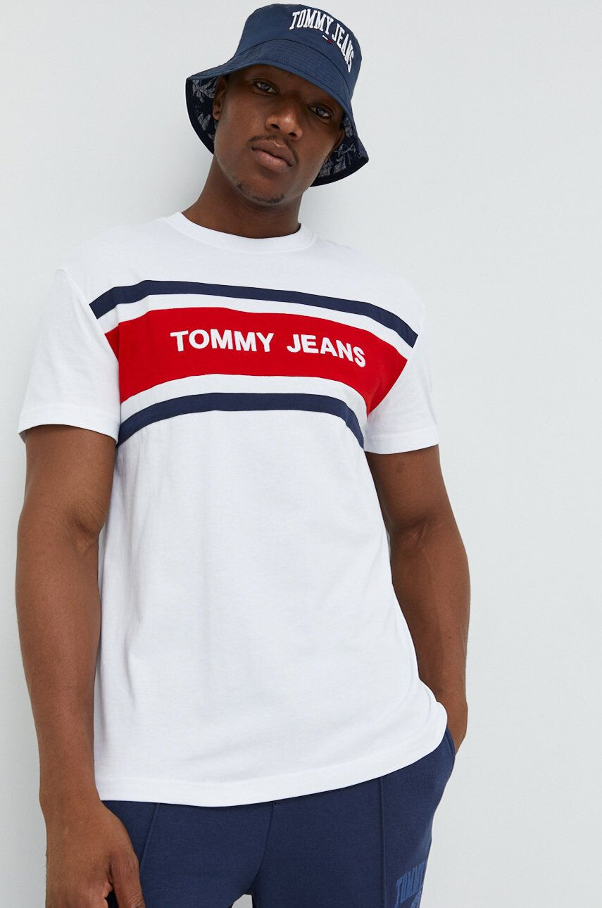 Tommy Jeans Bavlněné tričko - Pepit.cz