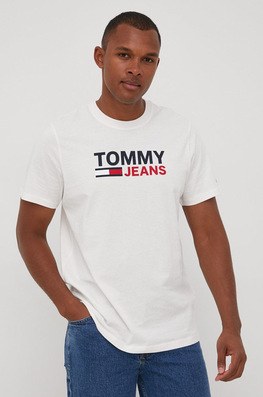 Tommy Jeans Bavlněné tričko - Pepit.cz