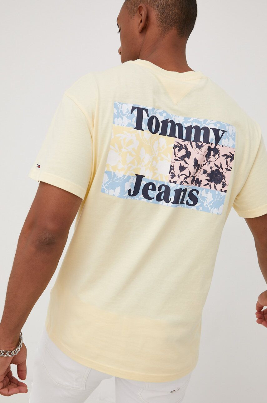 Tommy Jeans Bavlněné tričko - Pepit.cz