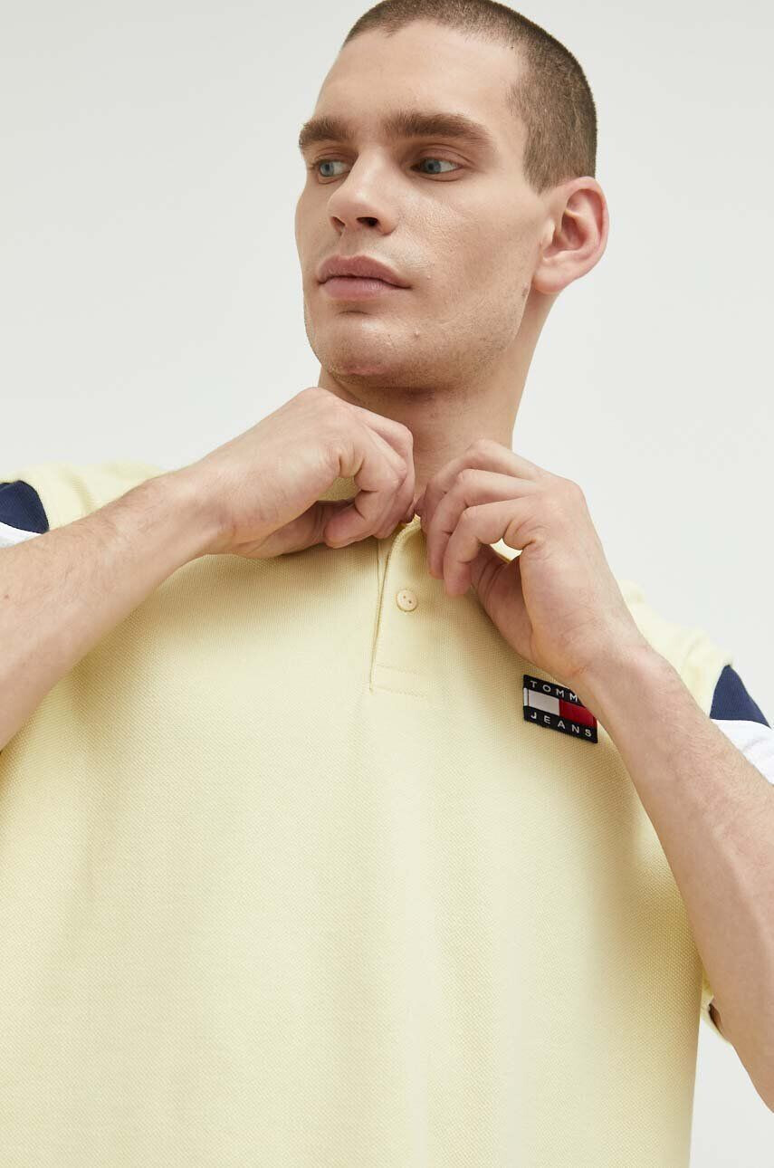 Tommy Jeans Bavlněné polo tričko - Pepit.cz