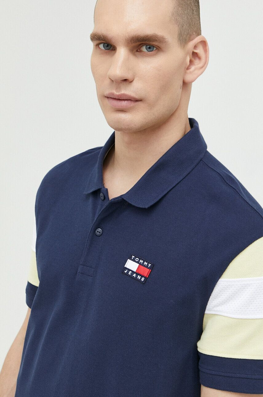 Tommy Jeans Bavlněné polo tričko - Pepit.cz