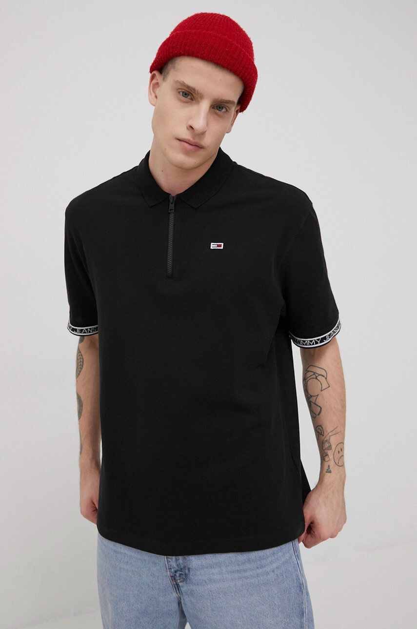 Tommy Jeans Bavlněné polo tričko - Pepit.cz