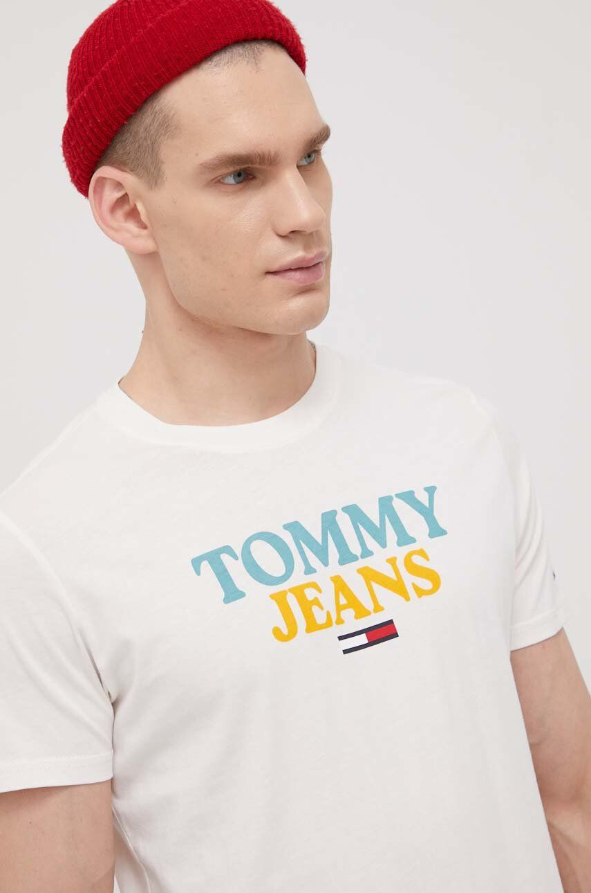 Tommy Jeans Bavlněné tričko - Pepit.cz