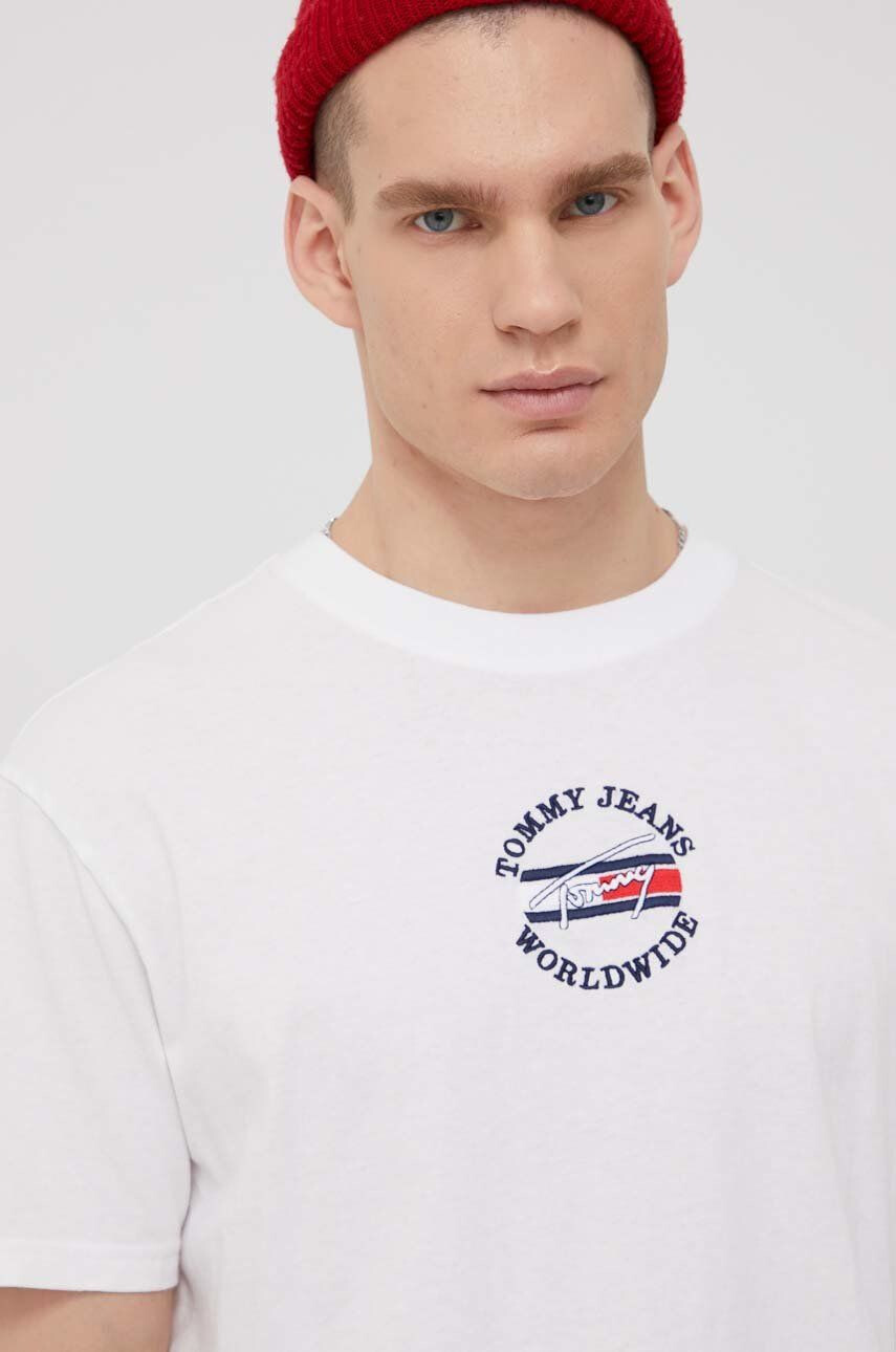 Tommy Jeans Bavlněné tričko - Pepit.cz