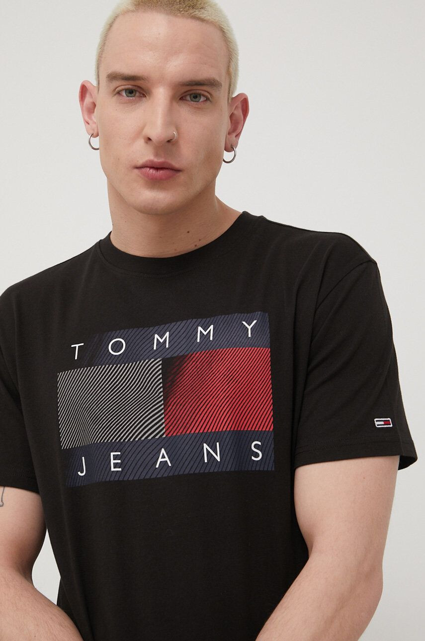 Tommy Jeans Bavlněné tričko - Pepit.cz