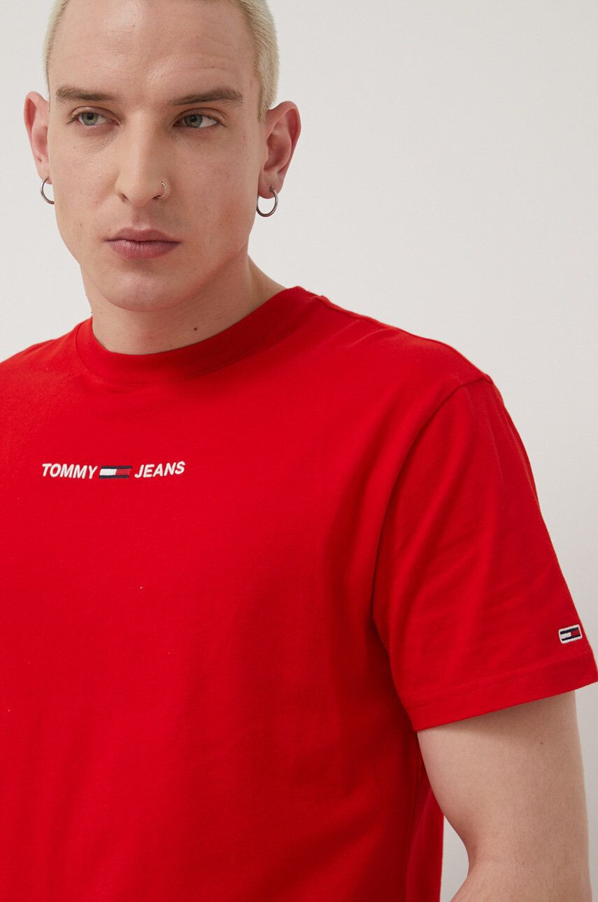 Tommy Jeans Bavlněné tričko - Pepit.cz