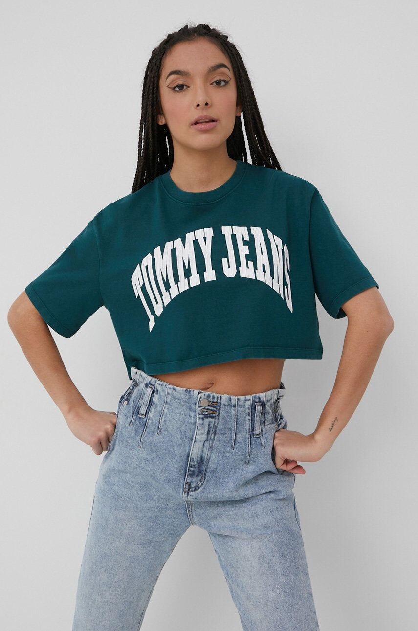 Tommy Jeans Bavlněné tričko - Pepit.cz