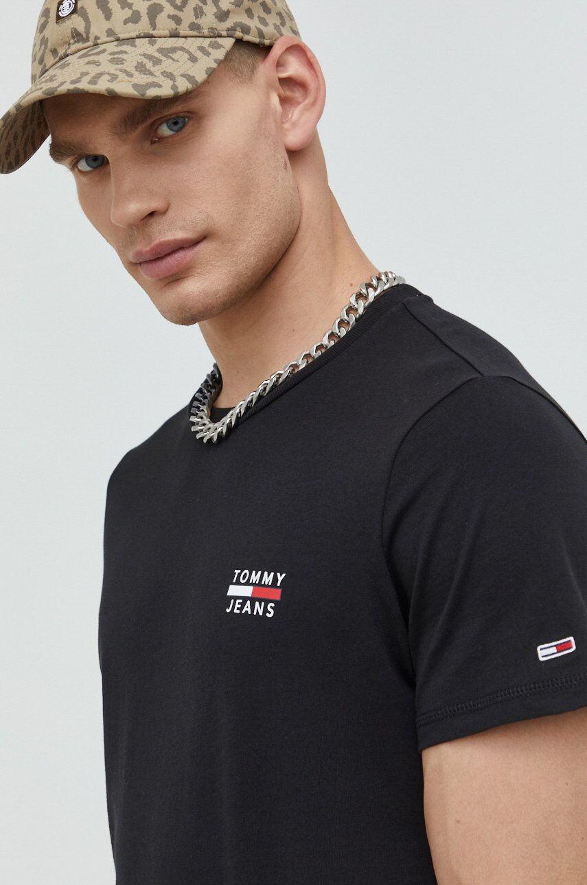 Tommy Jeans Bavlněné tričko - Pepit.cz