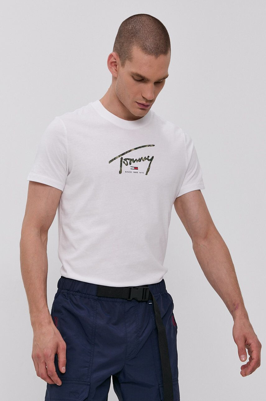 Tommy Jeans Bavlněné tričko - Pepit.cz