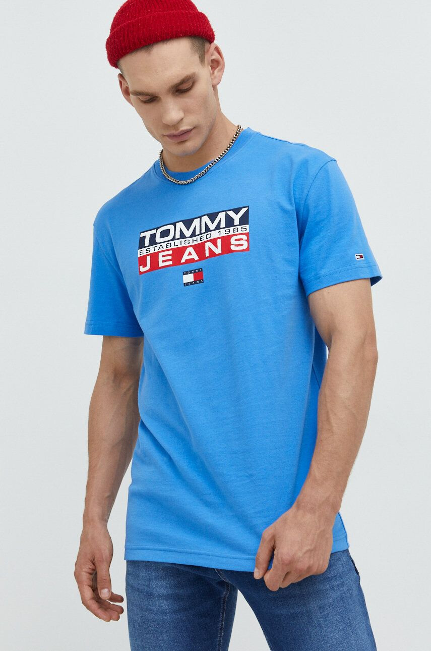 Tommy Jeans Bavlněné tričko - Pepit.cz