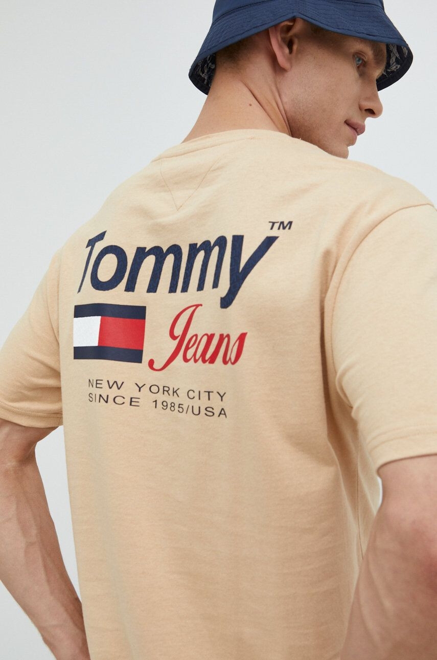 Tommy Jeans Bavlněné tričko - Pepit.cz