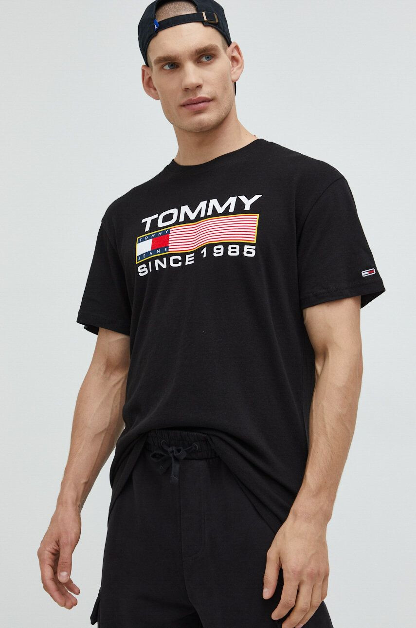 Tommy Jeans Bavlněné tričko - Pepit.cz