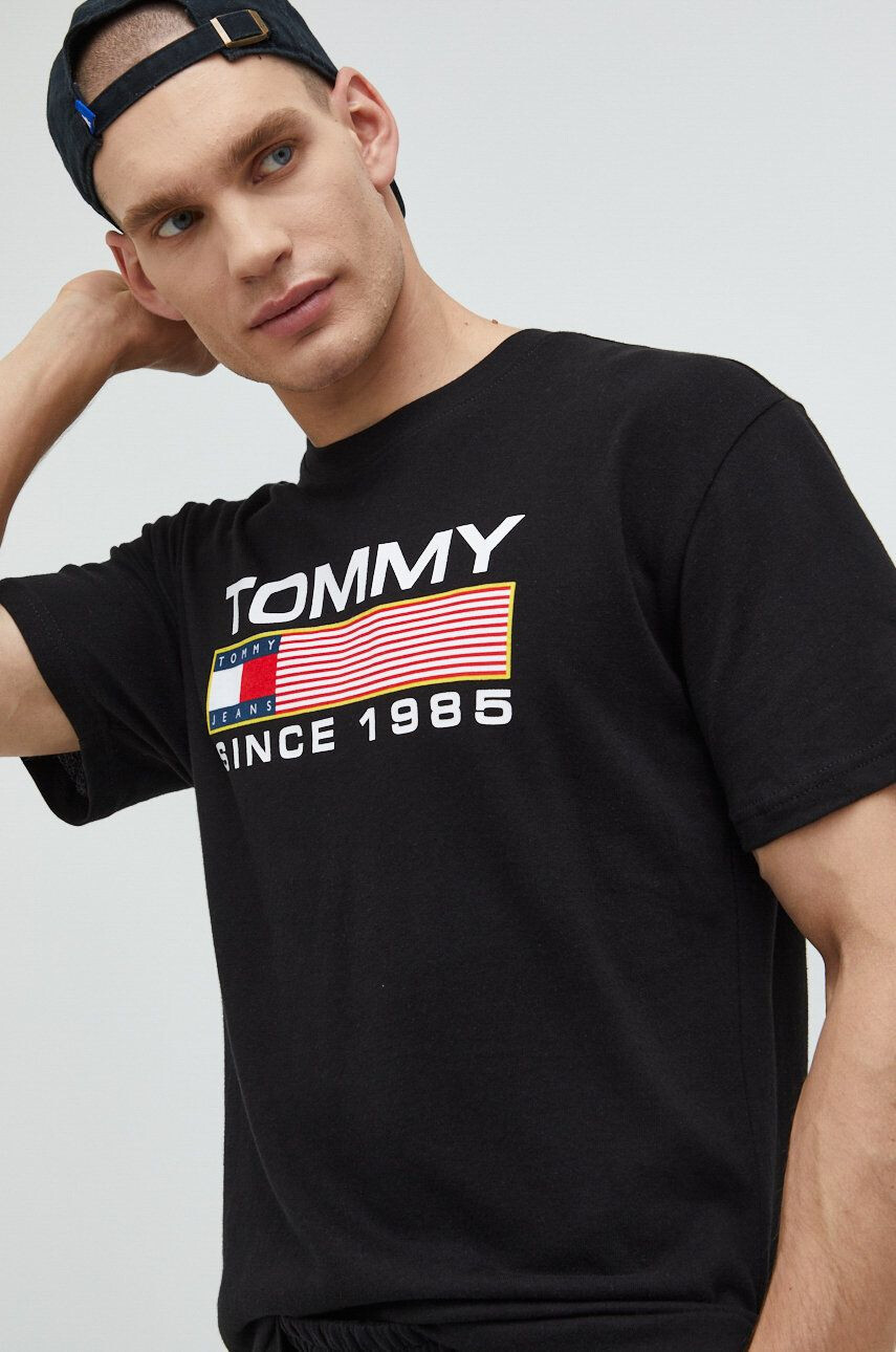 Tommy Jeans Bavlněné tričko - Pepit.cz