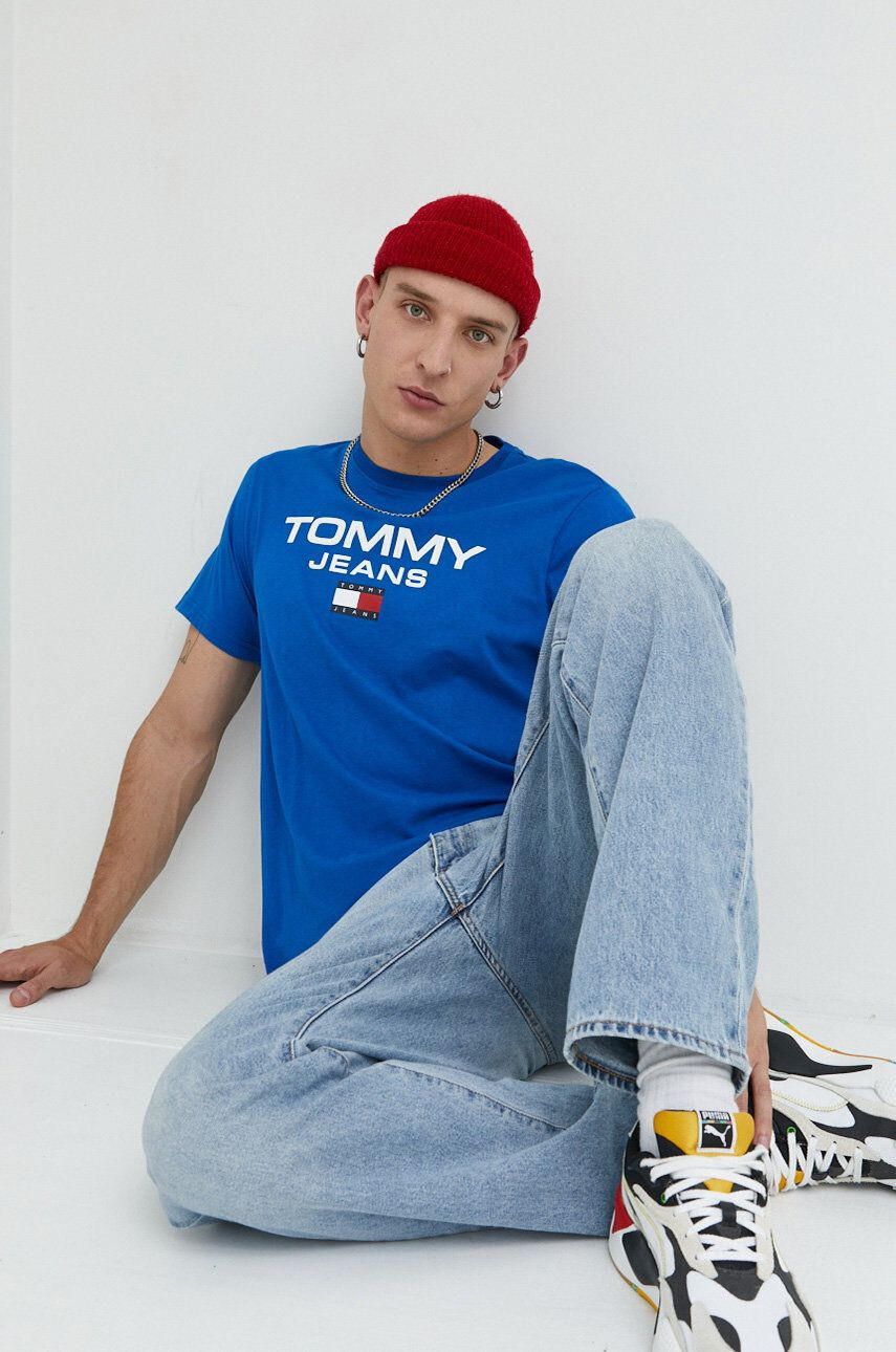 Tommy Jeans Bavlněné tričko - Pepit.cz