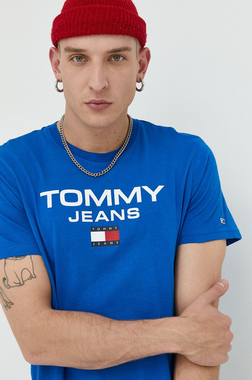 Tommy Jeans Bavlněné tričko - Pepit.cz