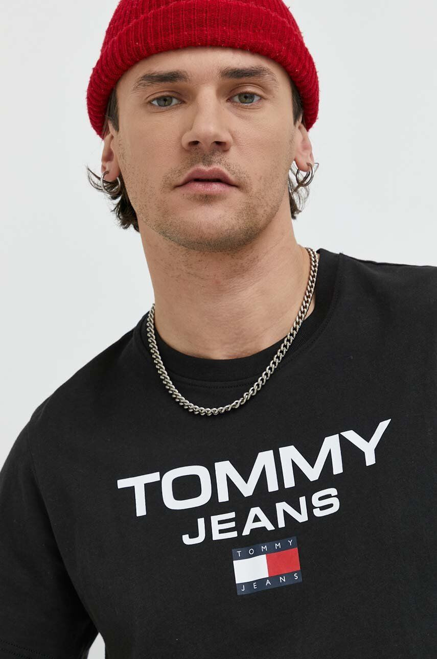 Tommy Jeans Bavlněné tričko - Pepit.cz