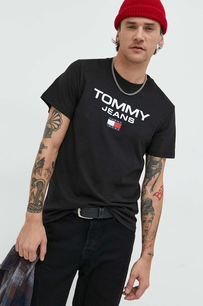 Tommy Jeans Bavlněné tričko - Pepit.cz