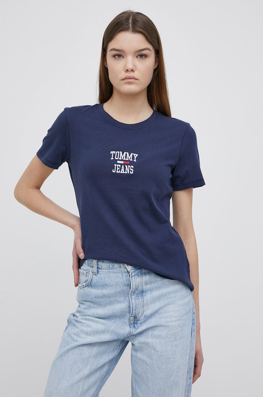 Tommy Jeans Bavlněné tričko - Pepit.cz