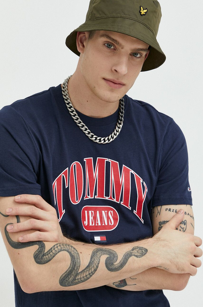 Tommy Jeans Bavlněné tričko - Pepit.cz