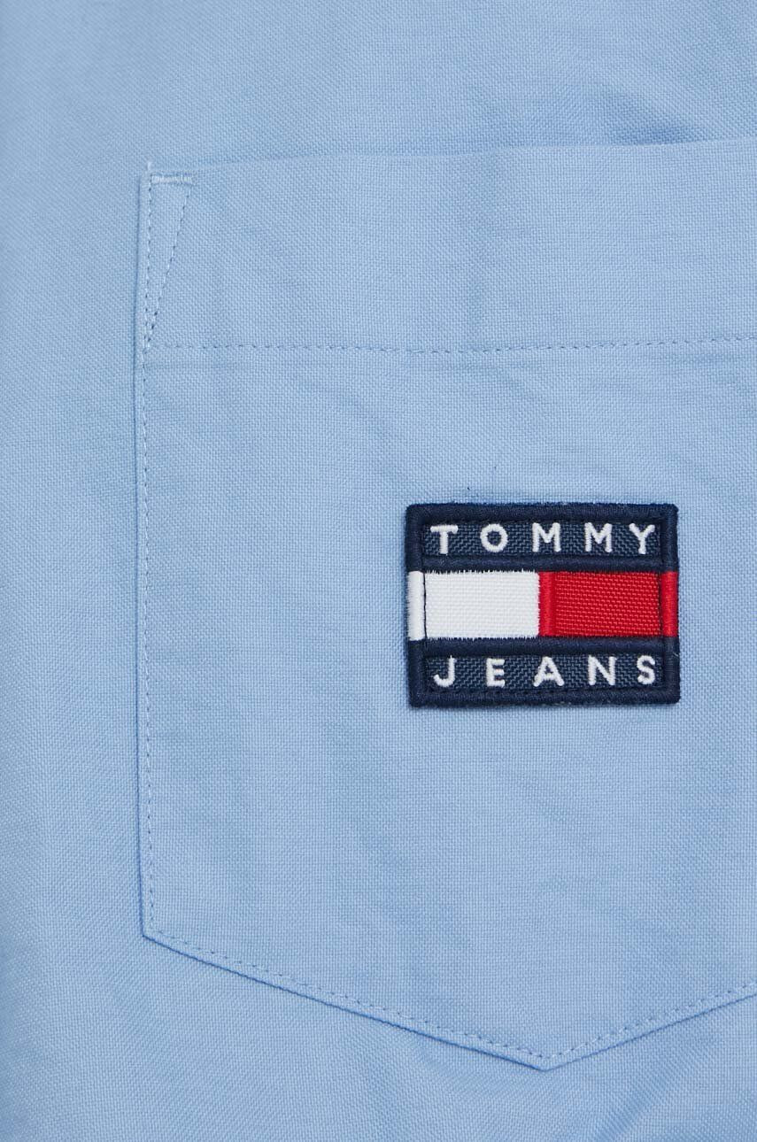 Tommy Jeans Bavlněné tričko relaxed s klasickým límcem - Pepit.cz